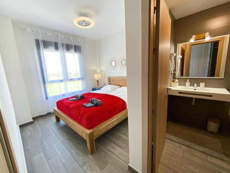 Sunny Luxury Apartment With Two Great Sunny - Level Terraces, Two Swimming Pools, In A New Complex Pueblo Majorero, Close To Fuerteventura Golf Club, Next To The Beach , Atlantico Shopping Mall And Casino In Caleta De Fuste Exterior foto